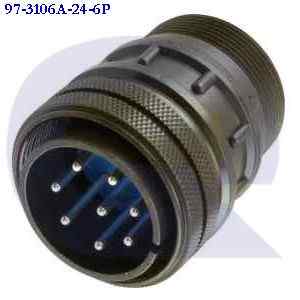 97-3106a-24-6p AMPHENOL INDUSTRIAL