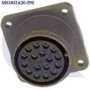 ms3102a20-29s AMPHENOL INDUSTRIAL
