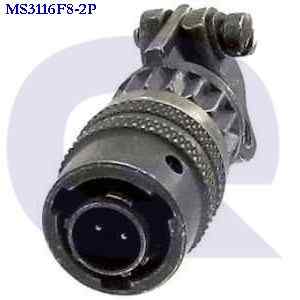 ms3116f8-2p AMPHENOL INDUSTRIAL